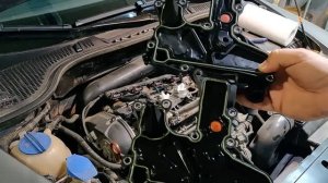 Замена маслоотделителя/ВКГ 1.8 TSi