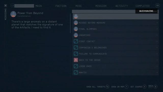 Starfield Crash to Main Menu Sudden Gamecrash Bug Make Sure to SAVE OFTEN смотреть онлайн