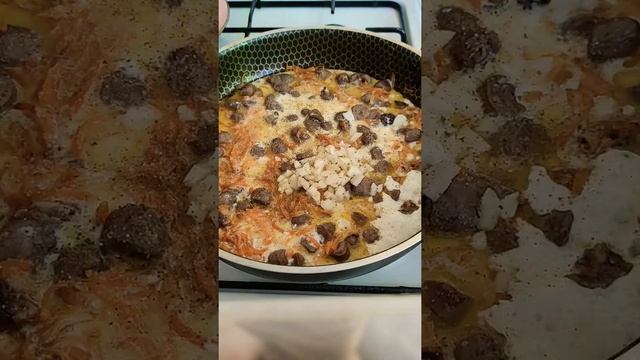 Быстрый Завтрак или Обед ? | Куриные Сердечки в Сливочной Пасте | Очень Вкусно Просто Быстро ?? смотреть онлайн