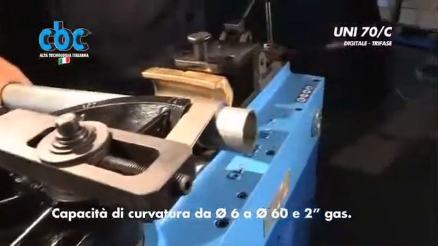 Трубогиб UNI CBC 70C смотреть онлайн