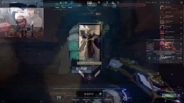 Sen Sacy and Shanks react to baby J whiffing and almost losing the round смотреть онлайн