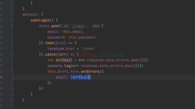 16 Server Side Validation Auth Laravel Vue.js URL Shortener | Laravel Vuejs Tutorial | Coding Xpres смотреть онлайн
