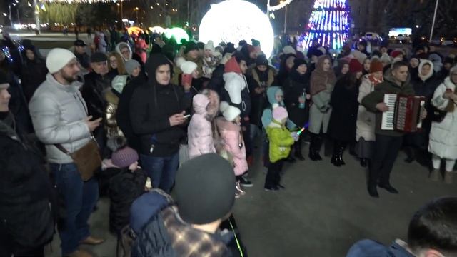 Рождественские колядки на главной площади города 2020 год г. Измаил. смотреть онлайн