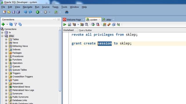 Kurs SQL 20: Nadawanie i odbieranie uprawnień systemowych. смотреть онлайн