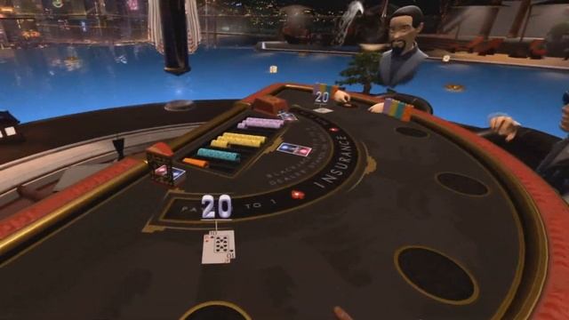 VR BLACKJACK (POKERSTARS VR) смотреть онлайн