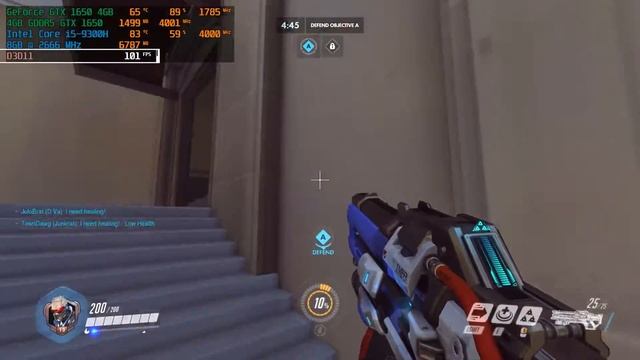Laptop Gaming Acer Nitro 5 AN515-54 - Overwatch Gameplay & FPS смотреть онлайн