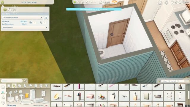Base Game Single Mom Starter 🌿 Sims 4 Speed Build смотреть онлайн