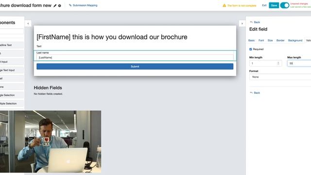 Dynamic Form Builder - Drag & Drop - Force24 смотреть онлайн