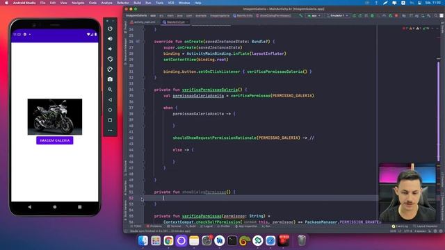Carregando imagem da galeria do dispositivo no Android Studio - Kotlin смотреть онлайн