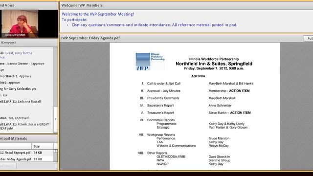 IWP Meeting September 7, 2012 смотреть онлайн