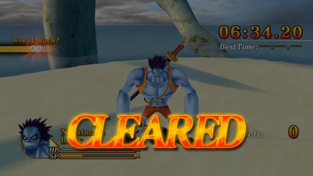One Piece: Unlimited Cruise 2 (Wii) Nightmare Luffy & Rampaging Chopper Survival смотреть онлайн