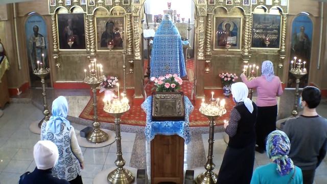 08:30 04.11.21 Божественная Литургия в храме Всех Святых г. Тюмень смотреть онлайн