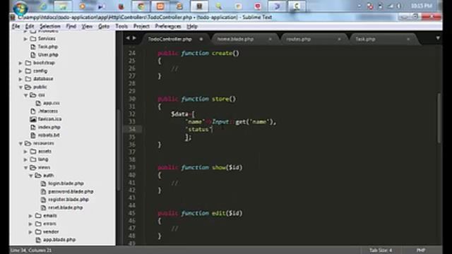 Laravel 5 project in Bangla. Part: 06 смотреть онлайн