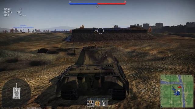 War Thunder | Panther F MG vertical bug? смотреть онлайн