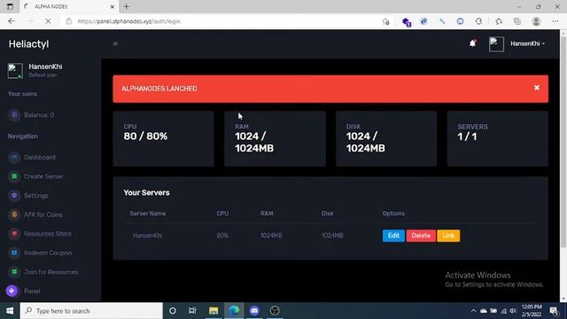 Free Minecraft Hosting 24/7 | AlphaNodes смотреть онлайн