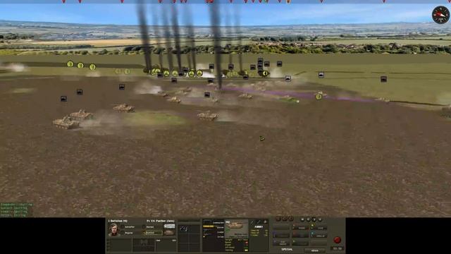 EPIC PANTHER BLITZ - Combat Mission: Battle for Normandy Gameplay смотреть онлайн