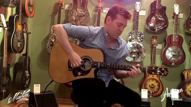 Maton EM-100-C Cutaway "Higher Love" live at Artisan Guitars смотреть онлайн