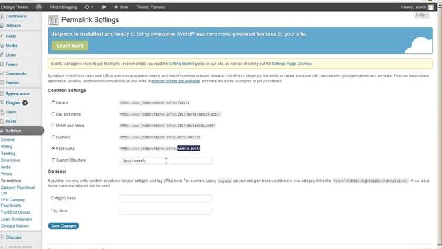 How to change URL type in wordpress- web design Coimbatore Budnet смотреть онлайн
