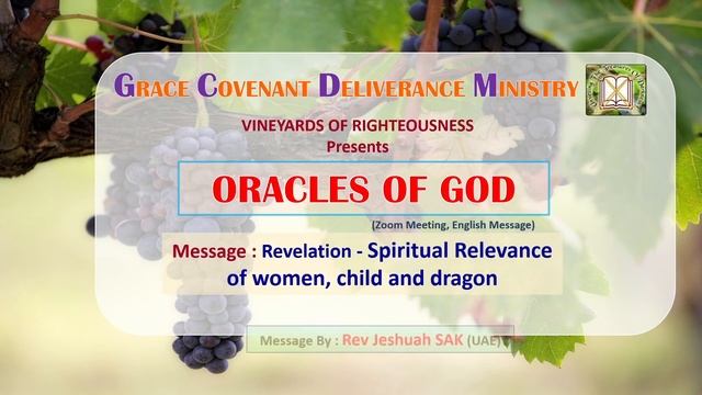 Oracles of God | Revelation - Spiritual Relevance of women, child and dragon | Ep - 9 | 2020 Oct 20 смотреть онлайн