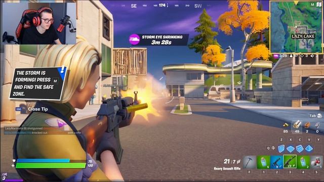 First time playing FORTNITE in 2021! ft. MJOLNIRstudios. (blind) смотреть онлайн