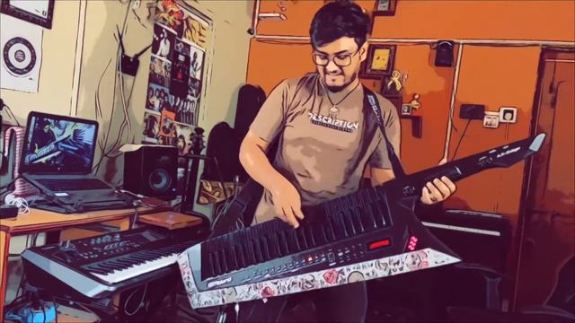 Versace on the Floor | Bruno Mars | Synth Solo Cover | Deepayan Deep Maitra | Rolnd Ax Edge смотреть онлайн