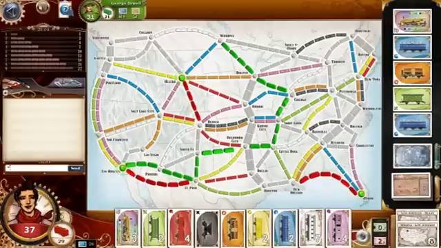 Ticket to Ride PC Game смотреть онлайн
