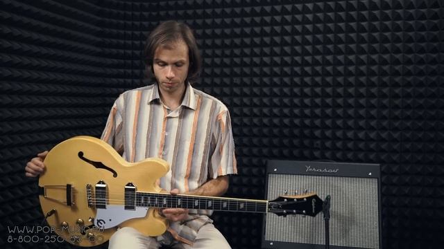 Полуакустическая гитара EPIPHONE CASINO смотреть онлайн