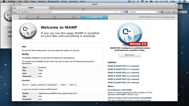 Install Joomla on a Mac - MAMP and Joomla Setup смотреть онлайн
