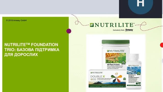 О Мега здоровье с NUTRILITE для папы, мамы и меня смотреть онлайн