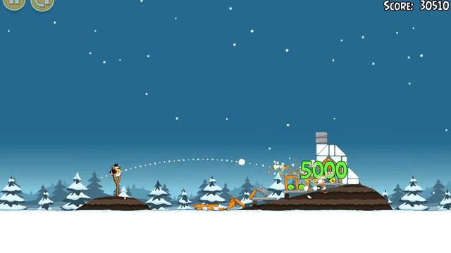 Angry Birds: Seasons. Season's Greedings (level 1-19) 3 stars Прохождение от SAFa смотреть онлайн