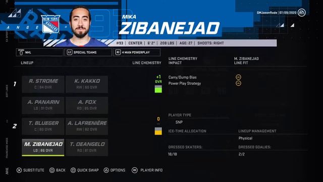 NHL 21 GM PS5 Gameplay Part 1 (NY Rangers) смотреть онлайн