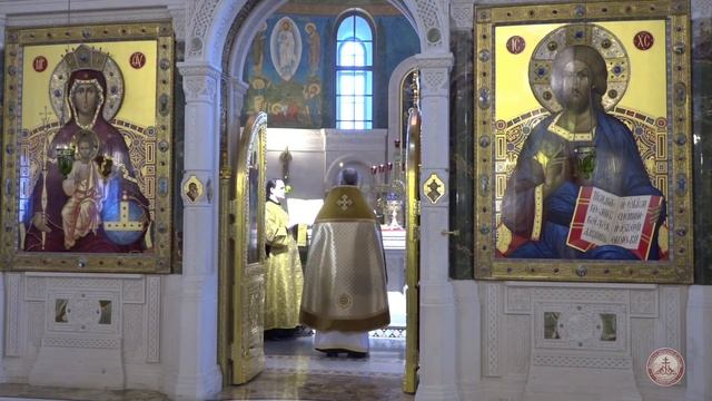 Божественная Литургия. Неделя 27-я по Пятидесятнице. Святых праотец смотреть онлайн