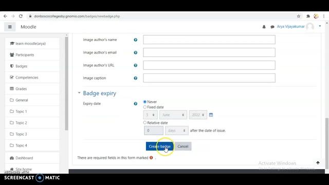 Awarding and Managing Badges 21 смотреть онлайн