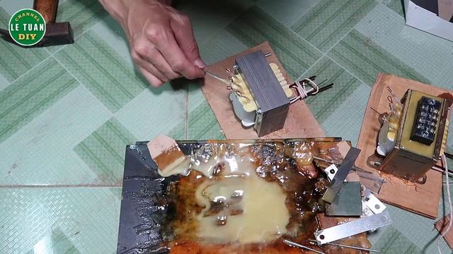 How to make transformer, inverter 12v to 50v, 100v, 120v, 220v, No IC