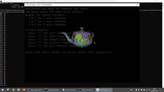 [Java] software renderer 3D - utah teapot test смотреть онлайн