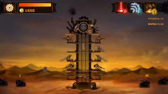 Циркулярные пилы летят во все стороны! [Steampunk Tower #3] смотреть онлайн