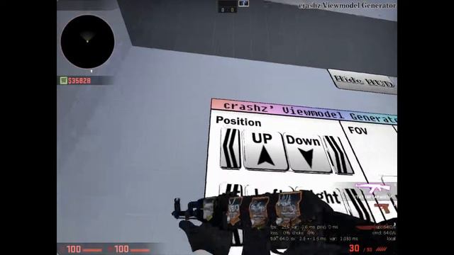 Кс го как поменять расположение рук смотреть онлайн