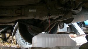 Замена масла в редукторе Honda CR V 1