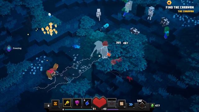 SECRET RUNE CREEPER WOODS (MINECRAFT DUNGEONS HERO EDITION P22) (ADVENTURE DIFFICULTY) смотреть онлайн