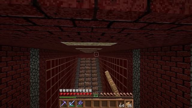 Minecraft Nether Gold Farm - Using Minecarts