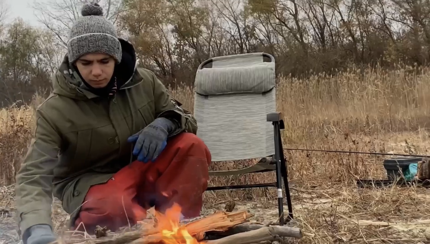 День из моей жизни/Рыбалка с дедушкой