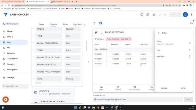 #APPSHEET | TRUCO PARA PODER FILTRAR POR FECHAS Y OBTENER EL TOTAL GENERAL смотреть онлайн