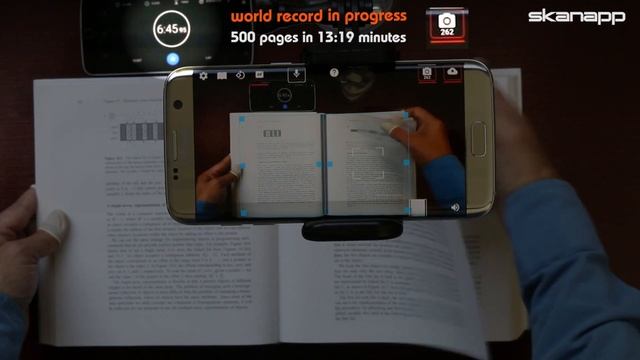Skanapp - the fastest smartphone PDF book scanner смотреть онлайн