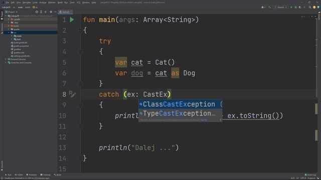 29. Kurs Kotlin - Wyjątki cz. 1/2 (try, catch) смотреть онлайн