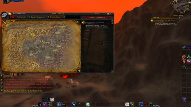 Thorium Point The Seat of the Brotherhood WoW quest смотреть онлайн