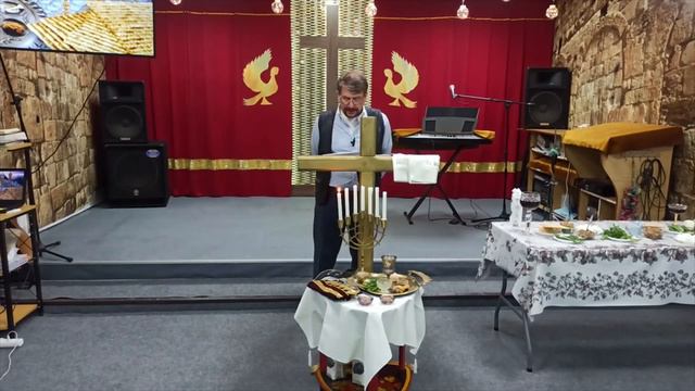 "Пасха Господня" (вечернее служение, 14-е нисана) 06.04.2023 - Виктор Еремеев смотреть онлайн