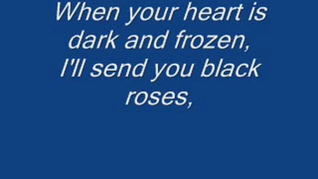The Rasmus-Ten Black Roses lyrics смотреть онлайн