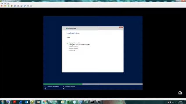 Installing Windows Server 2019 on VM смотреть онлайн