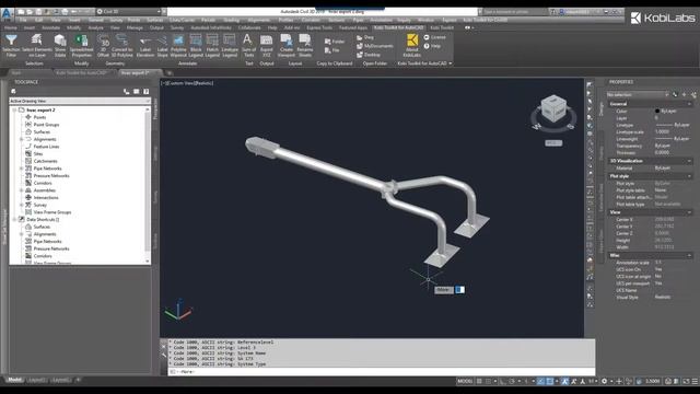 AutoCAD Show Xdata - Kobi Toolkit смотреть онлайн