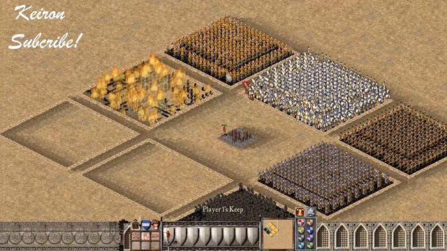 Watch different units BURN - Stronghold Crusader смотреть онлайн